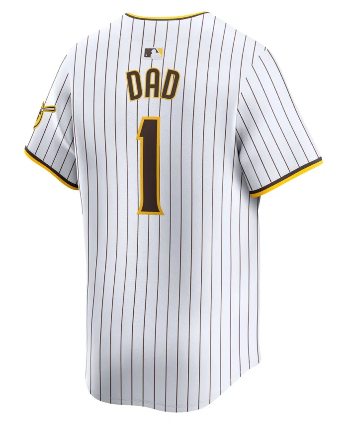 San Diego Padres  Dad Home Limited Jersey- White