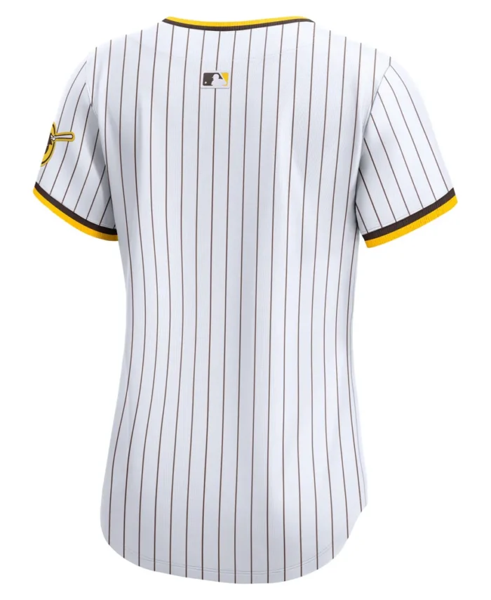 San Diego Padres Women Home Limited Jersey - White