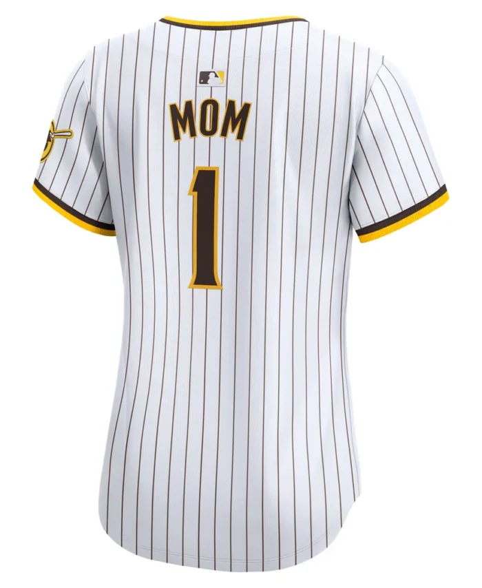 San Diego Padres Women Mom Home Limited Jersey - White