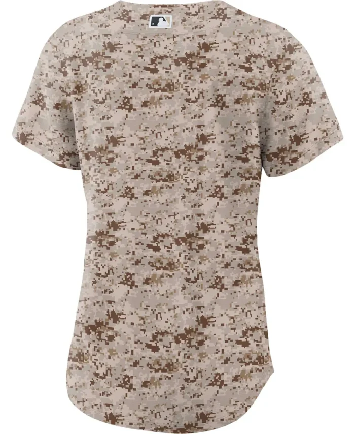 San Diego Padres Women USMC Alternate Replica Team Jersey - Camo