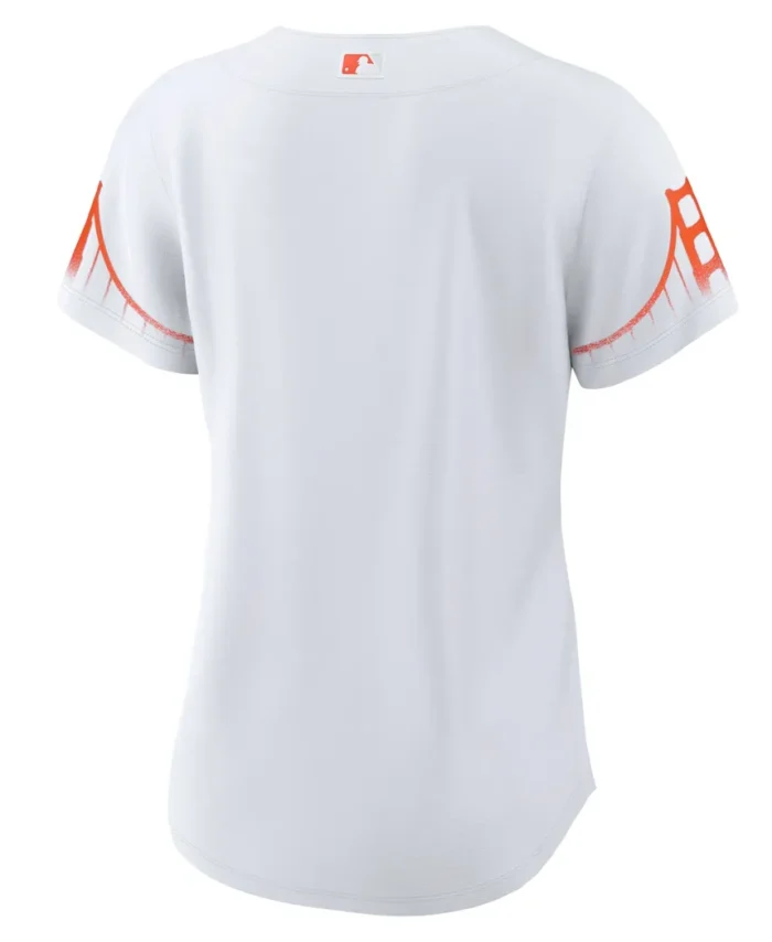 San Francisco Giants Women City Connect Replica Jersey - White