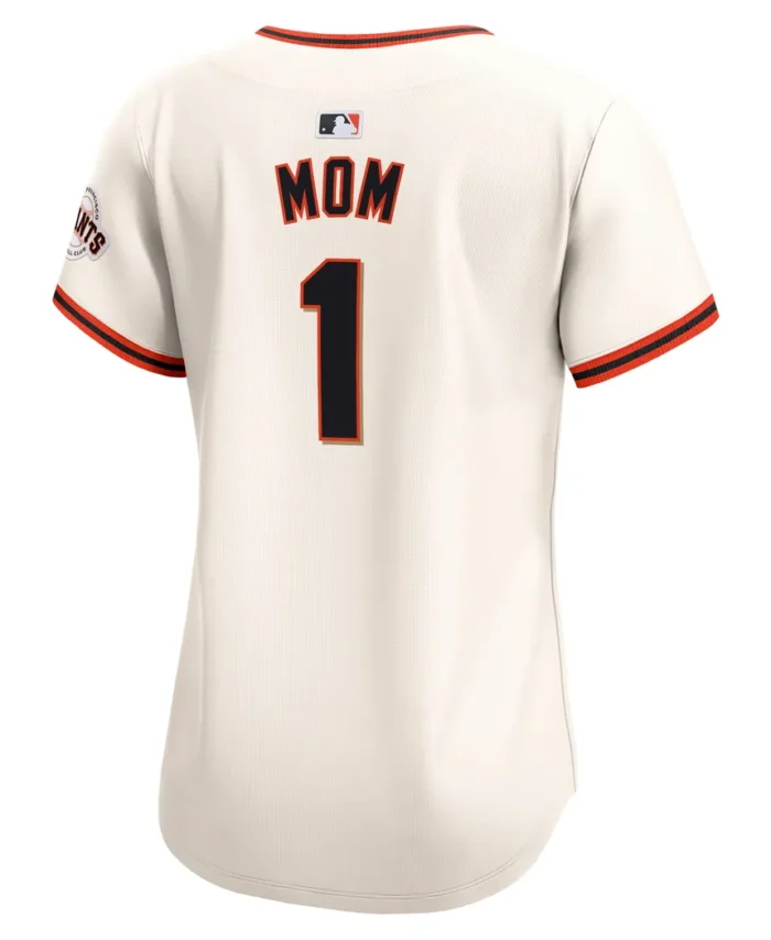 San Francisco Giants Women Mom Home Limited Jersey - Cream