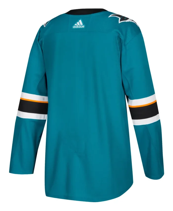 San Jose Sharks Home Authentic Blank Jersey - Teal