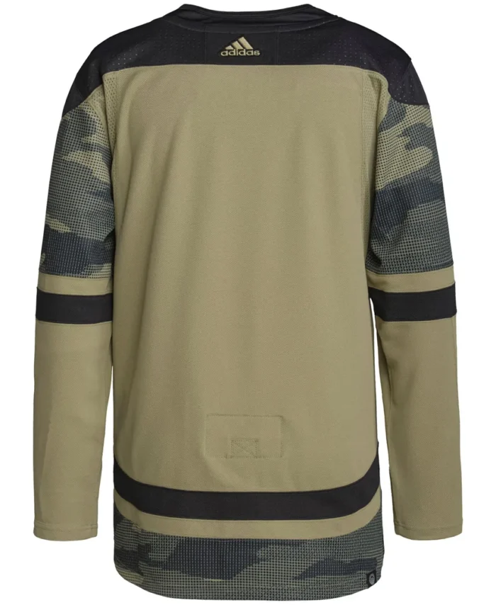 San Jose Sharks Military Appreciation Team Authentic Practice Jersey - Camo