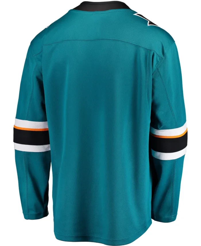 San Jose Sharks Fanatics Breakaway Home Jersey - Teal