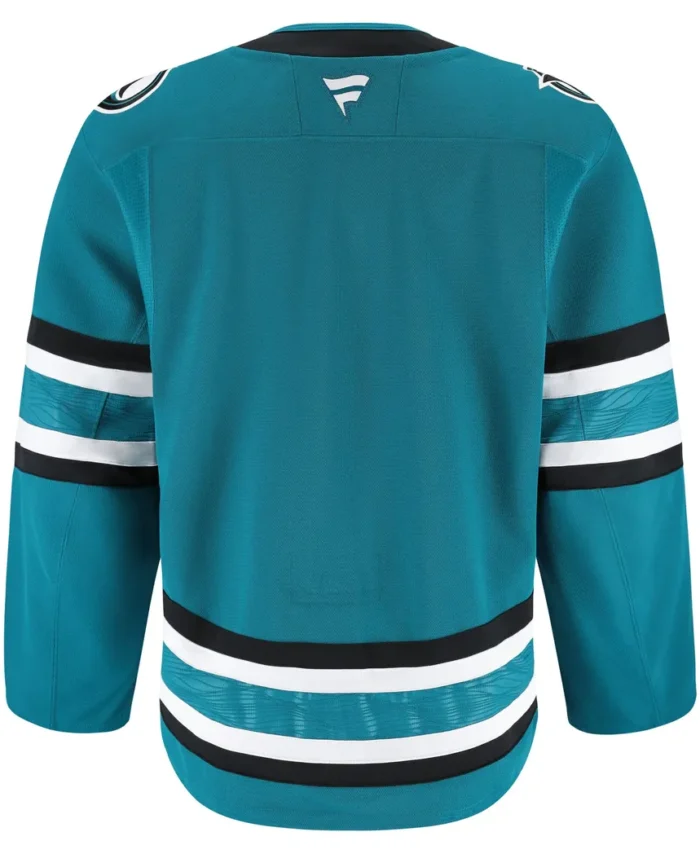 San Jose Sharks Fanatics Home Authentic Pro Jersey - Teal