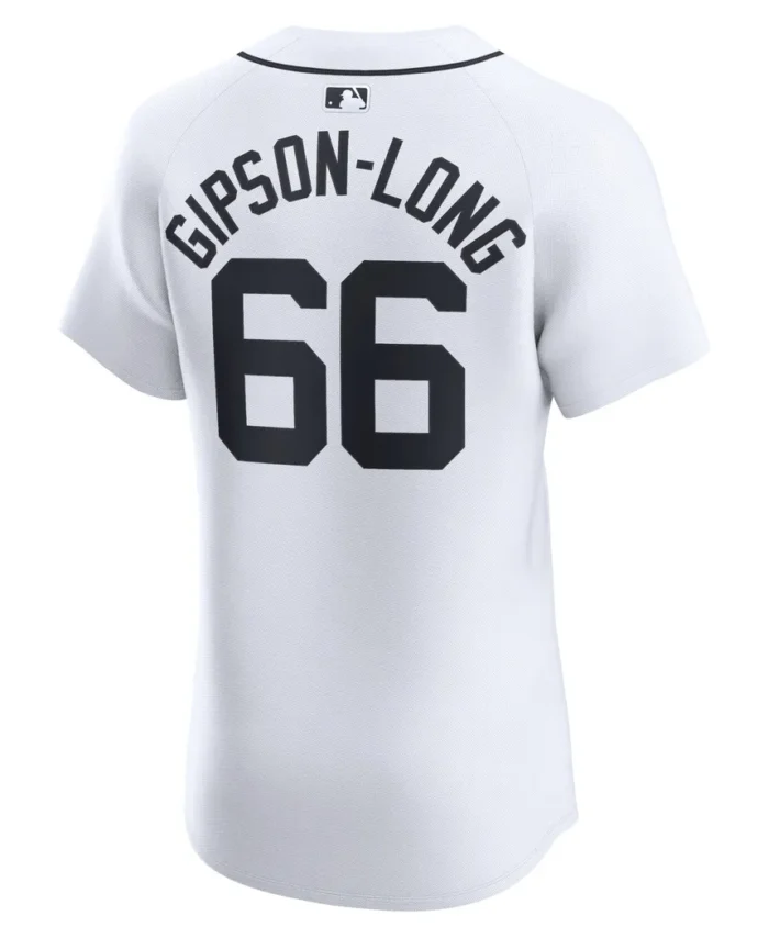 Sawyer Gipson-Long Detroit Tigers Home Elite Player Jersey - White
