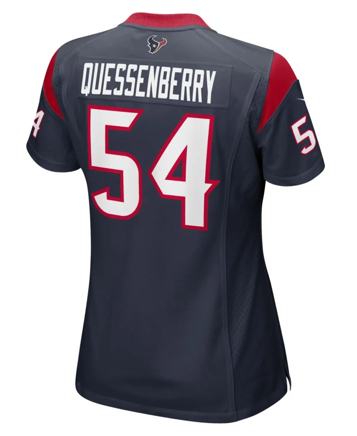 Scott Quessenberry Houston Texans Women's Game Player Jersey - Navy