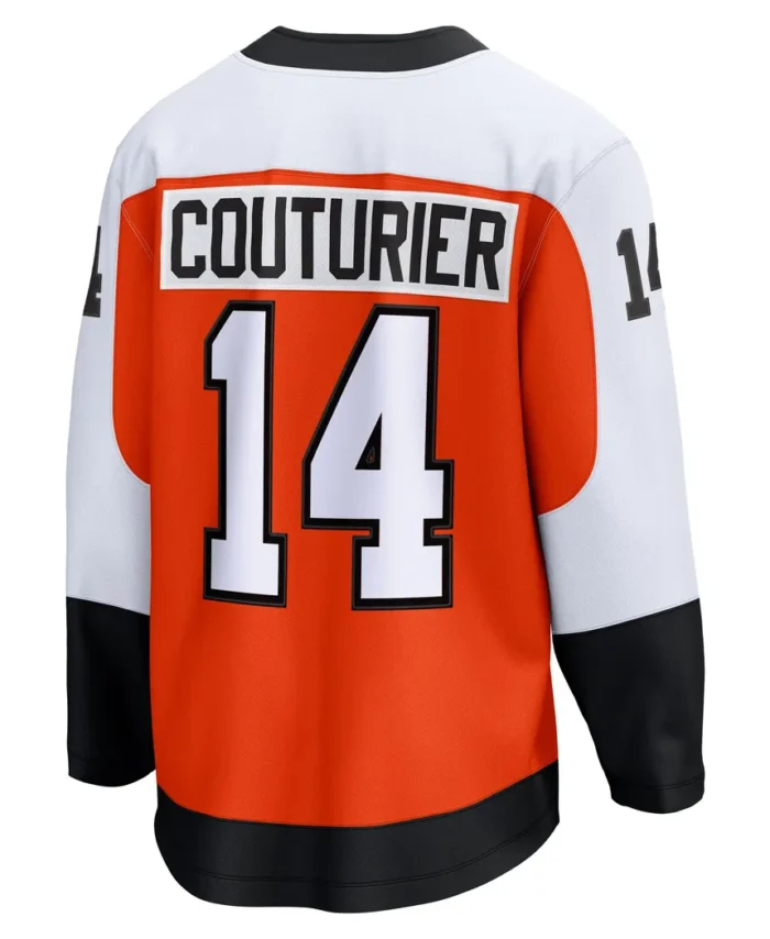 Sean Couturier Philadelphia Flyers Fanatics Home Breakaway Jersey - Orange