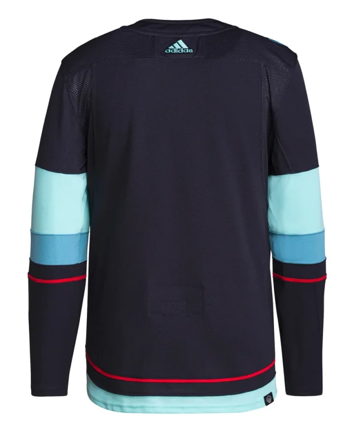 Seattle Kraken Home Authentic Primegreen Jersey - Navy