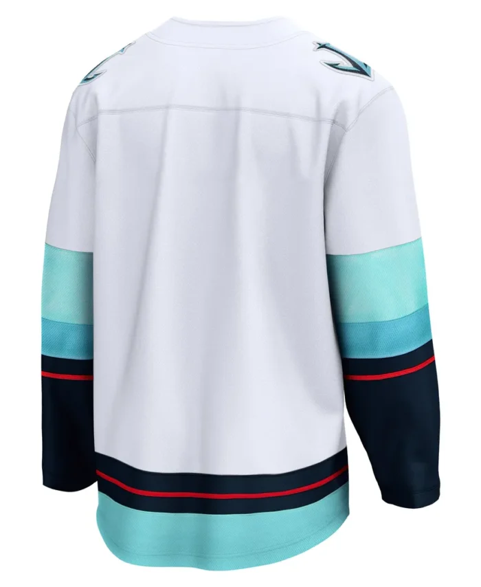 Seattle Kraken Fanatics Away Breakaway Jersey - White