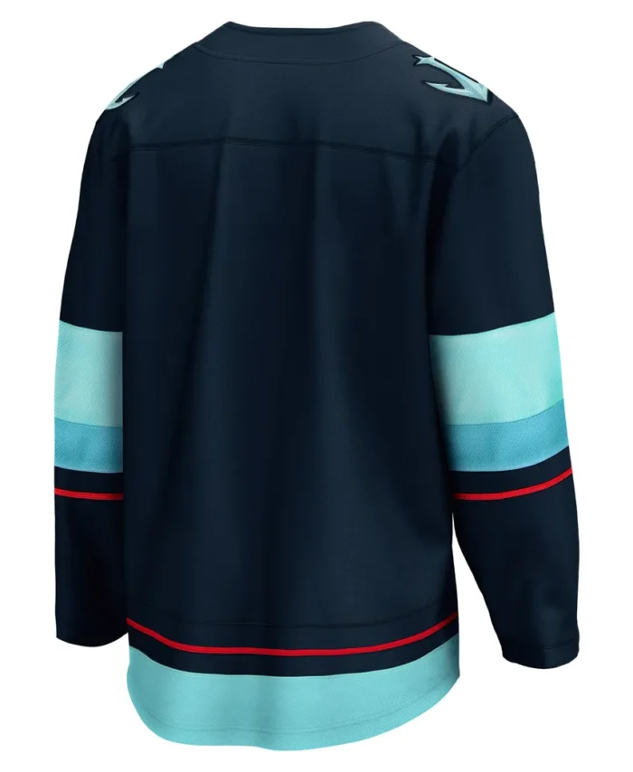 Seattle Kraken Fanatics Home Breakaway Jersey - Deep Sea Blue