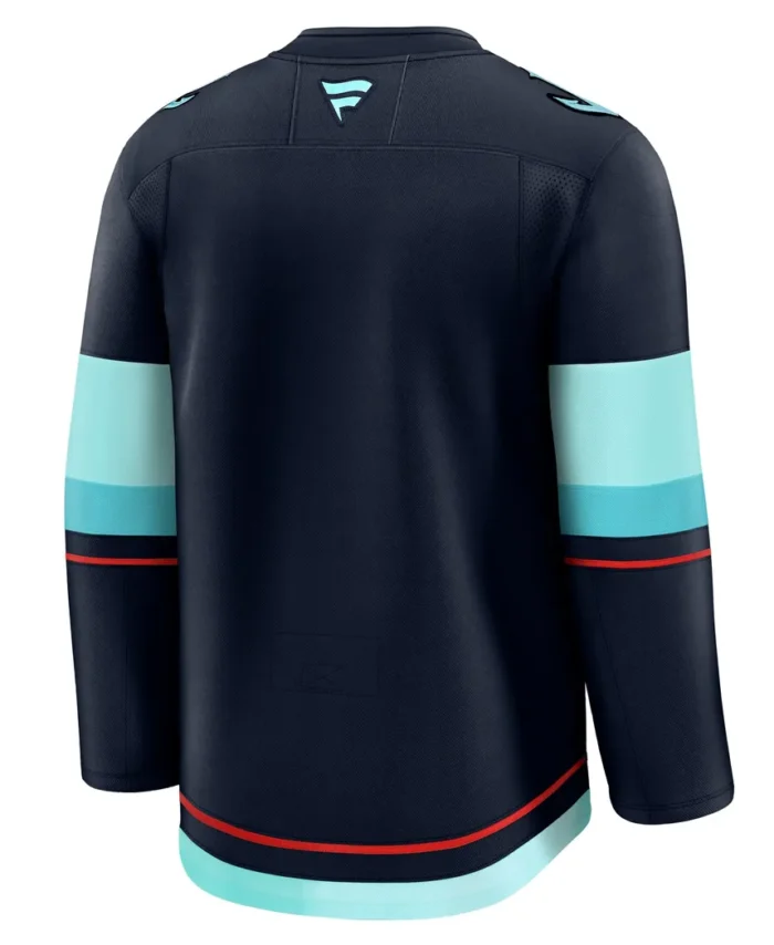 Seattle Kraken Fanatics Home Premium Jersey - Deep Sea Blue
