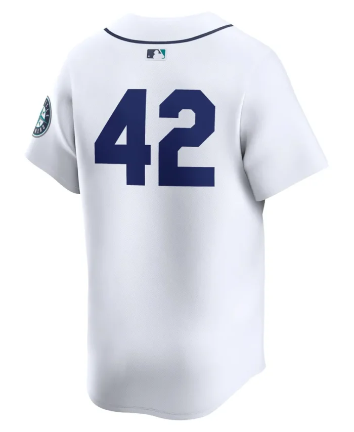 Seattle Mariners 2024 Jackie Robinson Day Home Limited Jersey- White