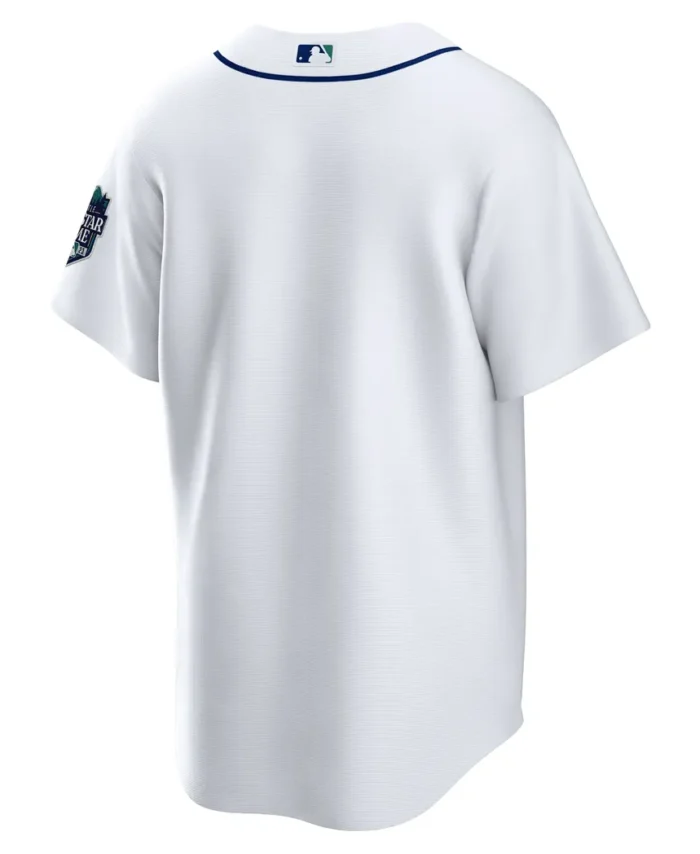 Seattle Mariners Home 2023 MLB All-Star Game Patch Replica Player Jersey- White