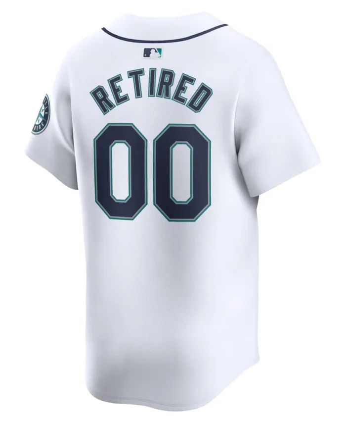 Seattle Mariners Home Limited Pick-A-Player Retired Roster Jersey- White