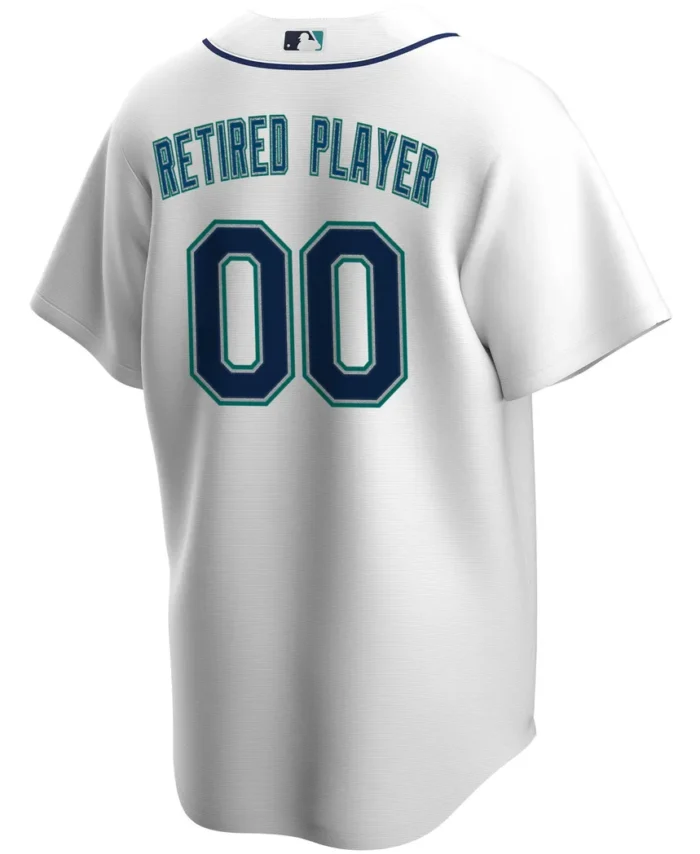 Seattle Mariners Home Pick-A-Player Retired Roster Replica Jersey- White