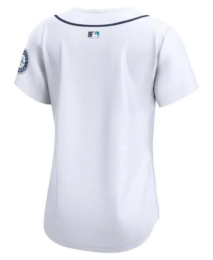 Seattle Mariners Women Home Limited Jersey- White
