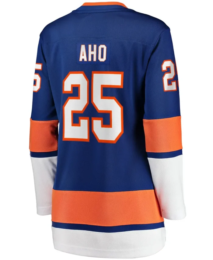 Sebastian Aho New York Islanders Fanatics Women Home Breakaway Player Jersey - Royal