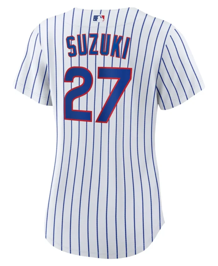 Seiya Suzuki Chicago Cubs Women Home Replica Jersey - White