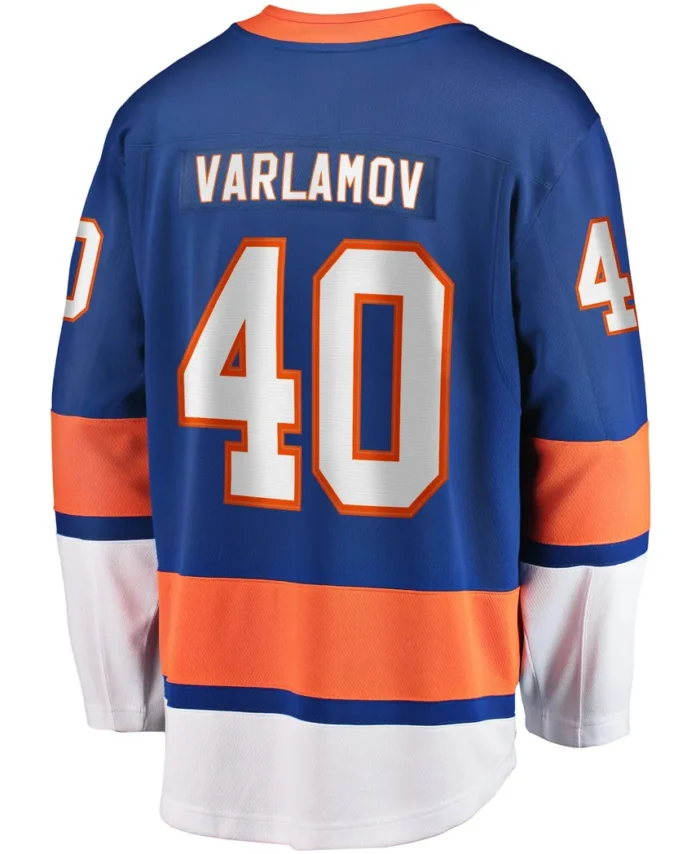 Semyon Varlamov New York Islanders Fanatics Replica Player Jersey - Royal