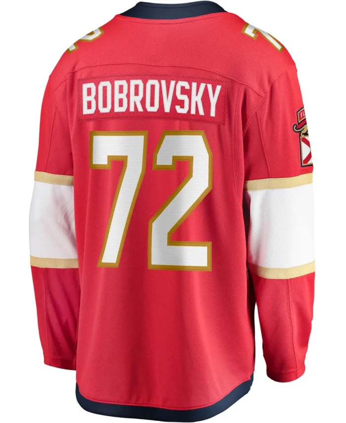 Sergei Bobrovsky Florida Panthers Fanatics Breakaway Player Jersey - Red