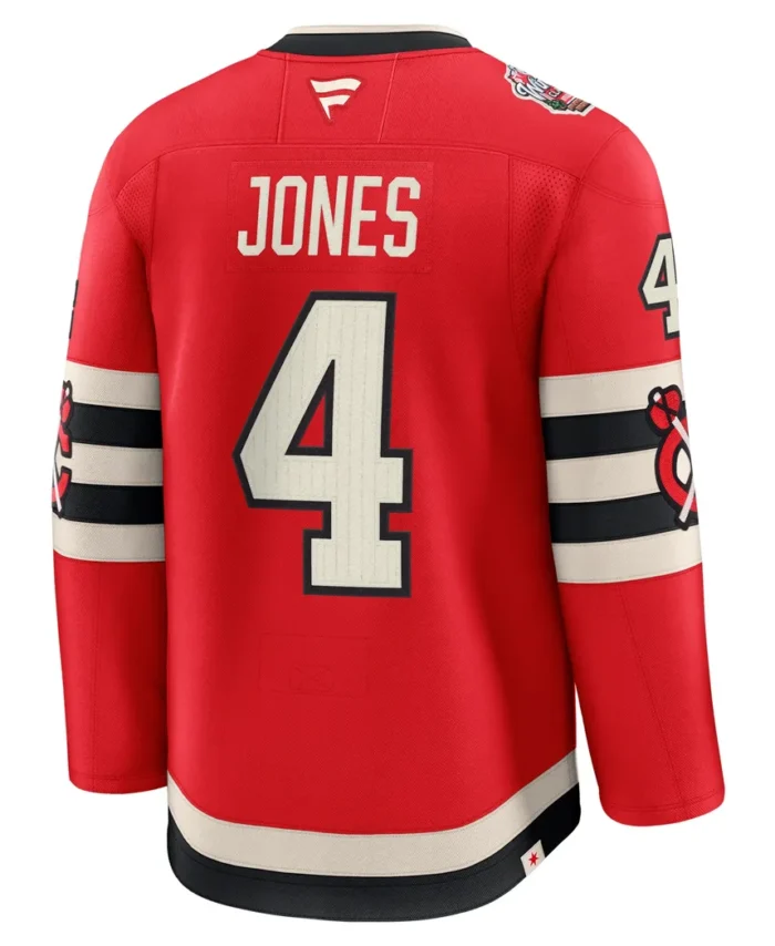 Seth Jones Chicago Blackhawks Fanatics 2025 NHL Winter Classic Premium Player Jersey - Red