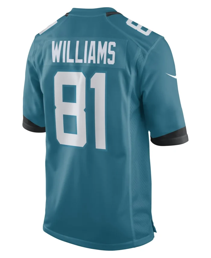 Seth Williams Jacksonville Jaguars Game Player Jersey - Teal