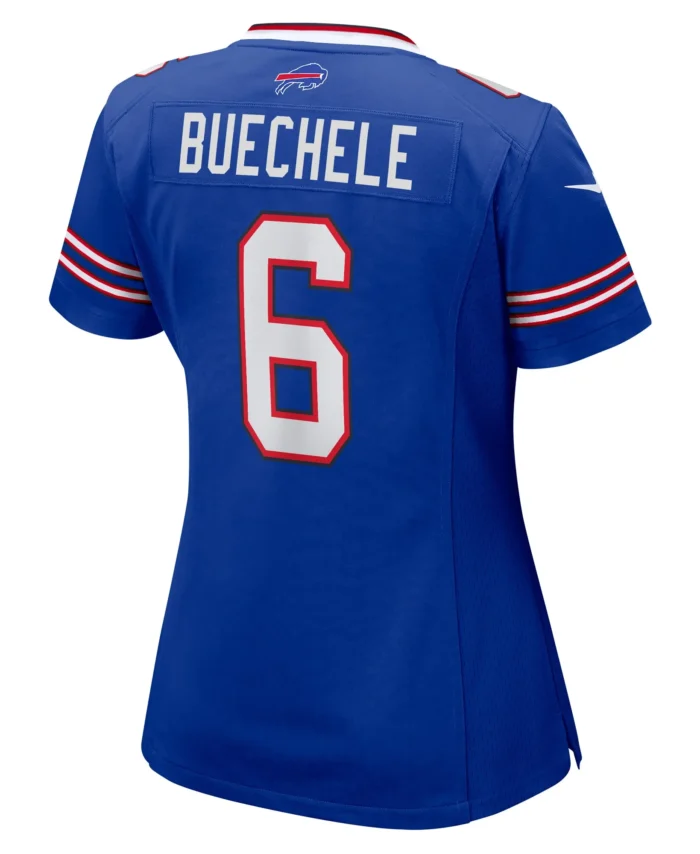 Shane Buechele Buffalo Bills Women's Team Game Jersey -  Royal