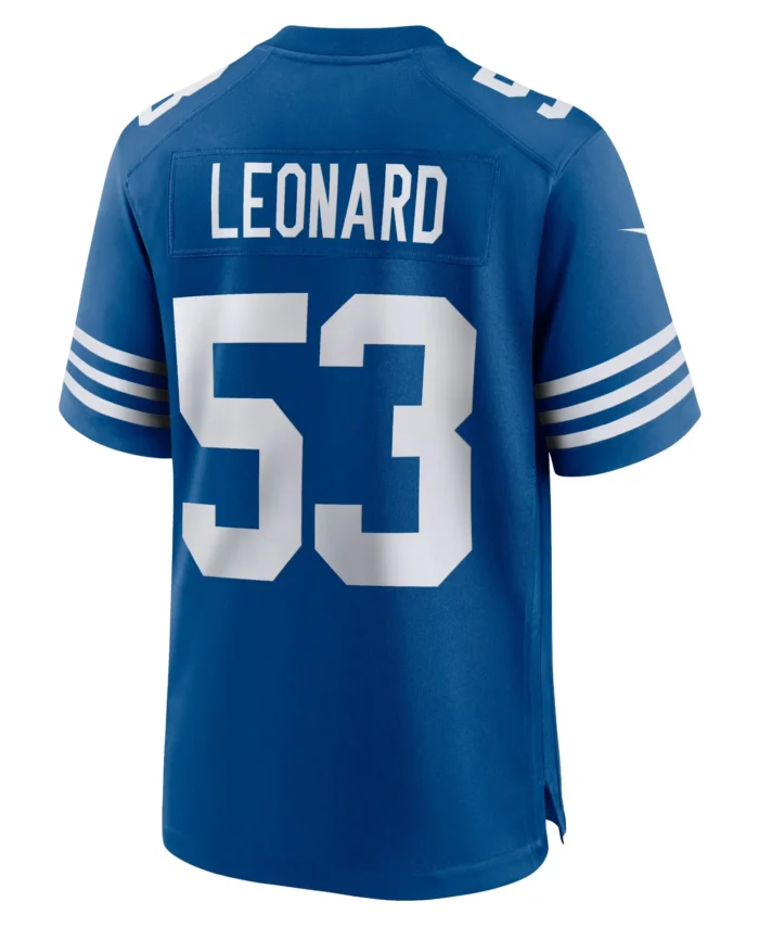 Shaquille Leonard Indianapolis Colts Alternate Game Jersey - Royal