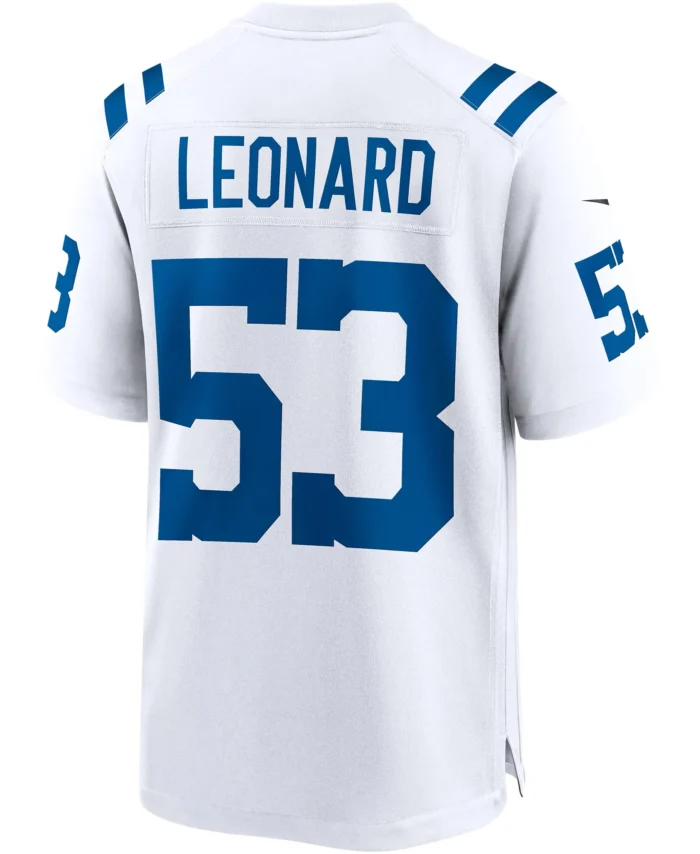 Shaquille Leonard Indianapolis Colts Game Player Jersey - White