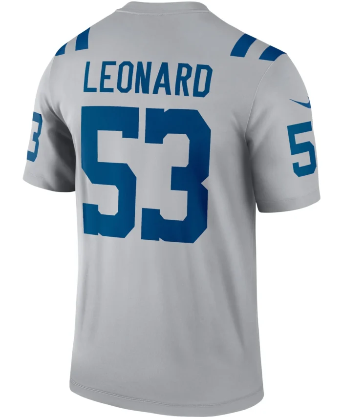 Shaquille Leonard Indianapolis Colts Inverted Legend Player Performance Top -  Gray