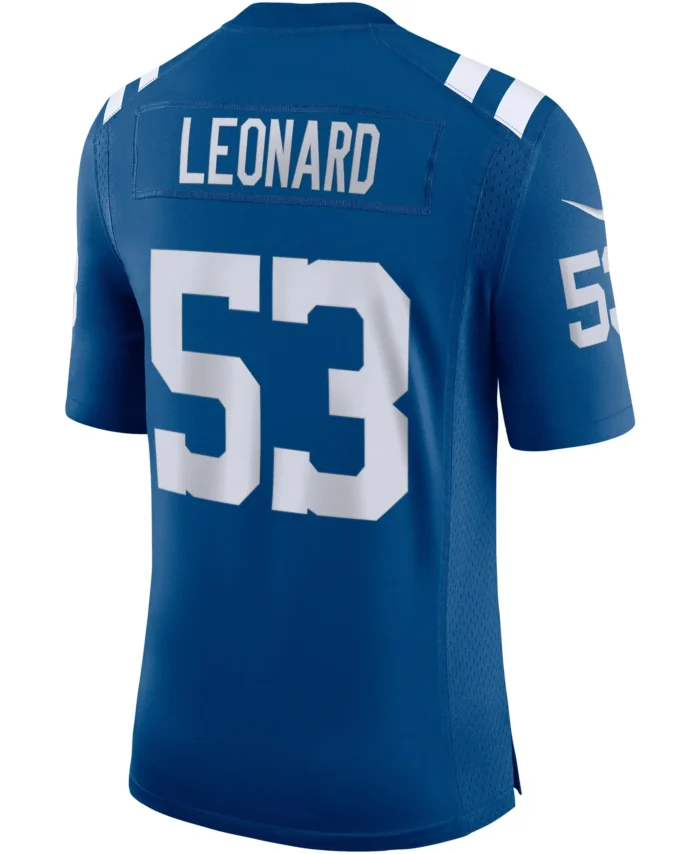 Shaquille Leonard Indianapolis Colts Vapor Limited Jersey - Royal