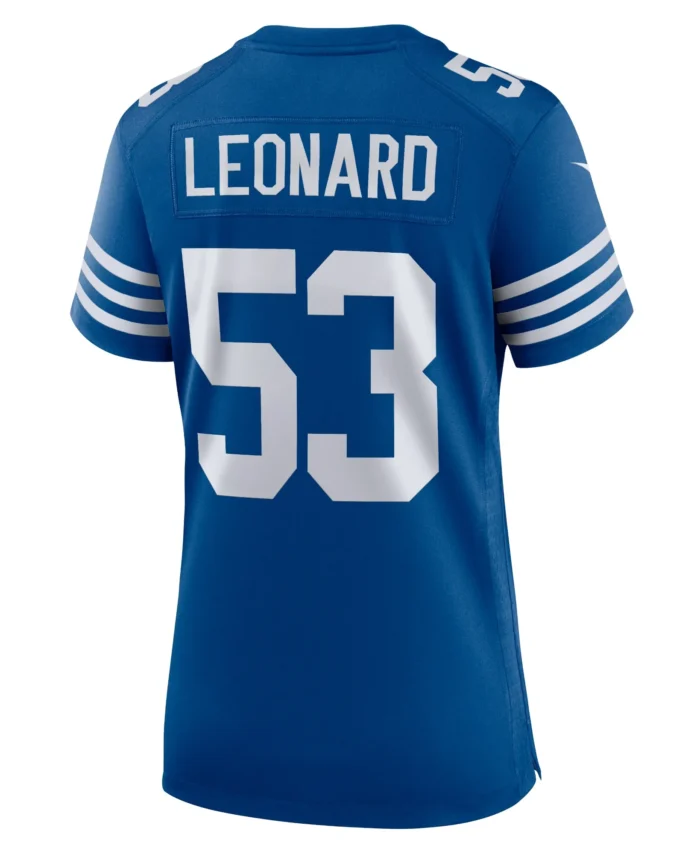 Shaquille Leonard Indianapolis Colts Women's Alternate Game Jersey - Royal