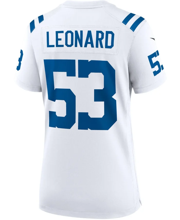Shaquille Leonard Indianapolis Colts Women's Game Player Jersey - White