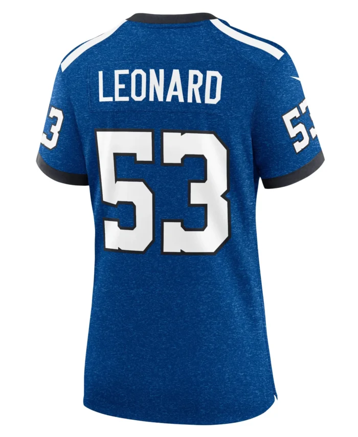 Shaquille Leonard Indianapolis Colts Women's Player Jersey - Blue