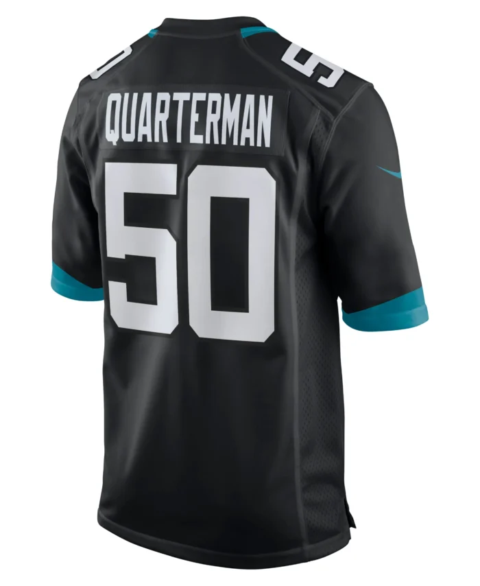 Shaquille Quarterman Jacksonville Jaguars Game Jersey - Black