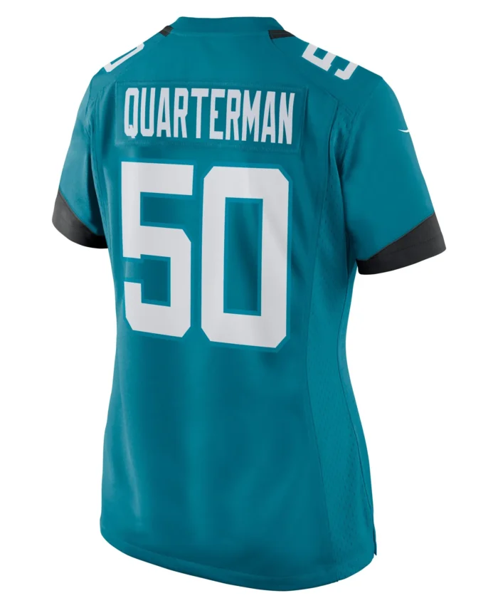 Shaquille Quarterman Jacksonville Jaguars Women's Game Jersey - Teal
