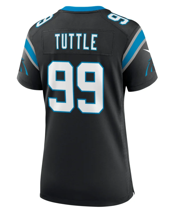 Shy Tuttle Carolina Panthers Women's Game Player Jersey - Black