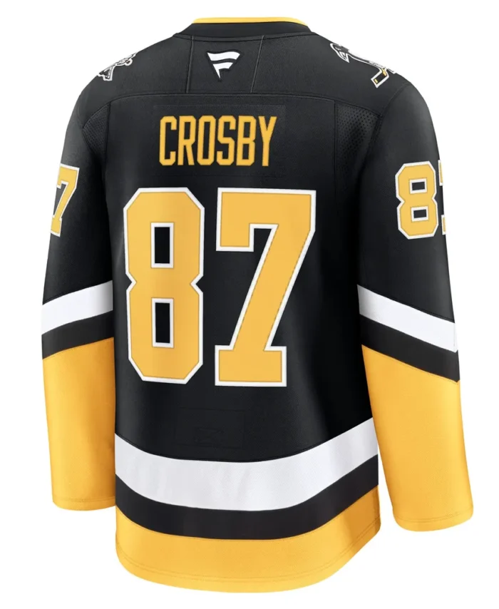 Sidney Crosby Pittsburgh Penguins Fanatics Alternate Premium Jersey - Black