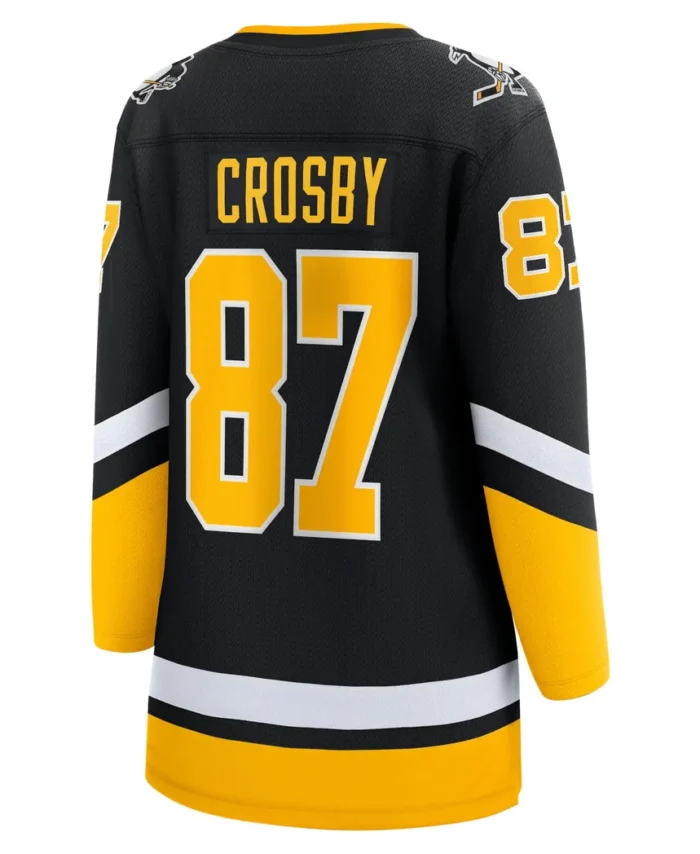 Sidney Crosby Pittsburgh Penguins Fanatics Women 2021/22 Alternate Premier Breakaway Player Jersey - Black