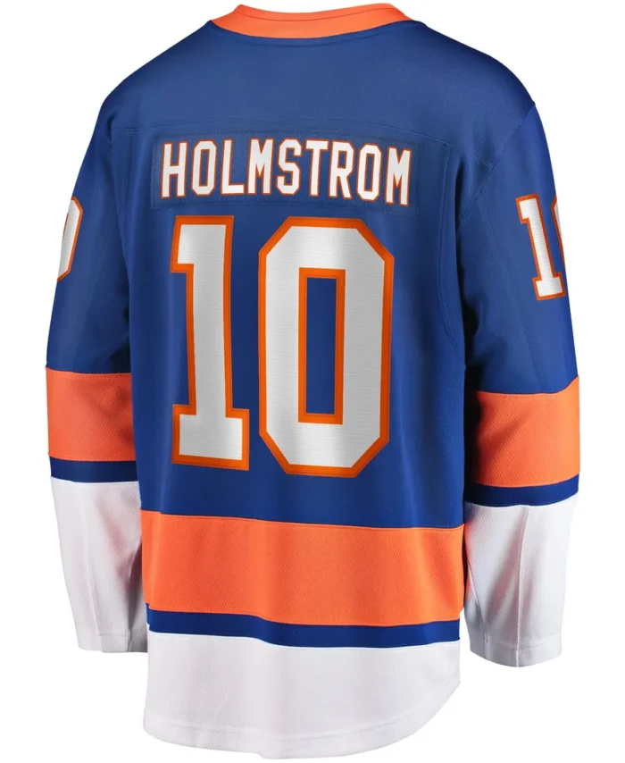 Simon Holmstrom New York Islanders Fanatics Home Premier Breakaway Player Jersey - Blue