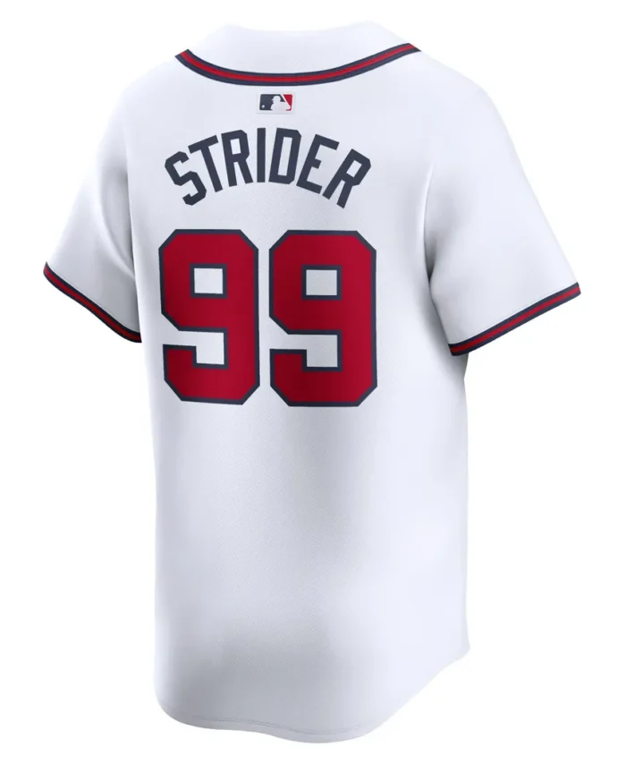 Spencer Strider Atlanta Braves Home Limited Player Jersey - White