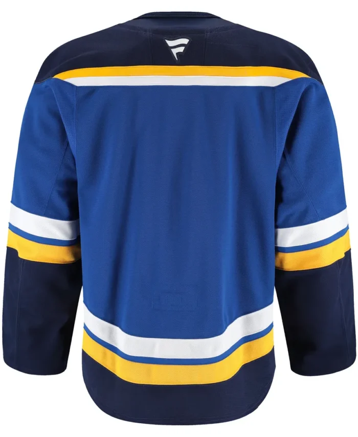 St. Louis Blues Fanatics Home Authentic Pro Jersey - Blue