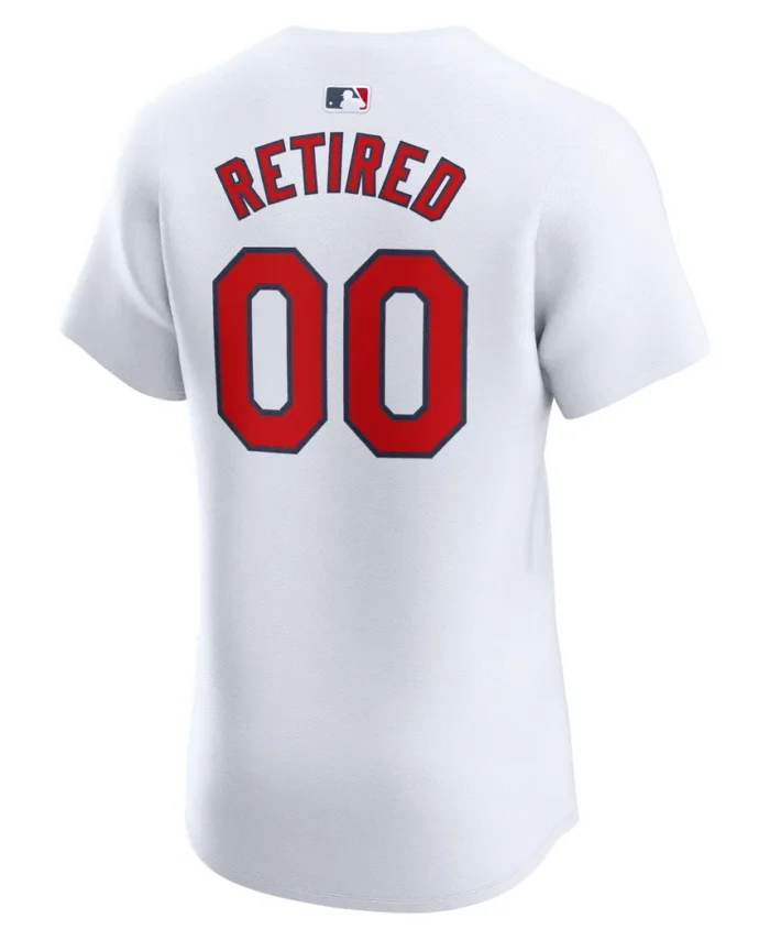 St. Louis Cardinals Home Elite Pick-A-Player Retired Roster Jersey - White