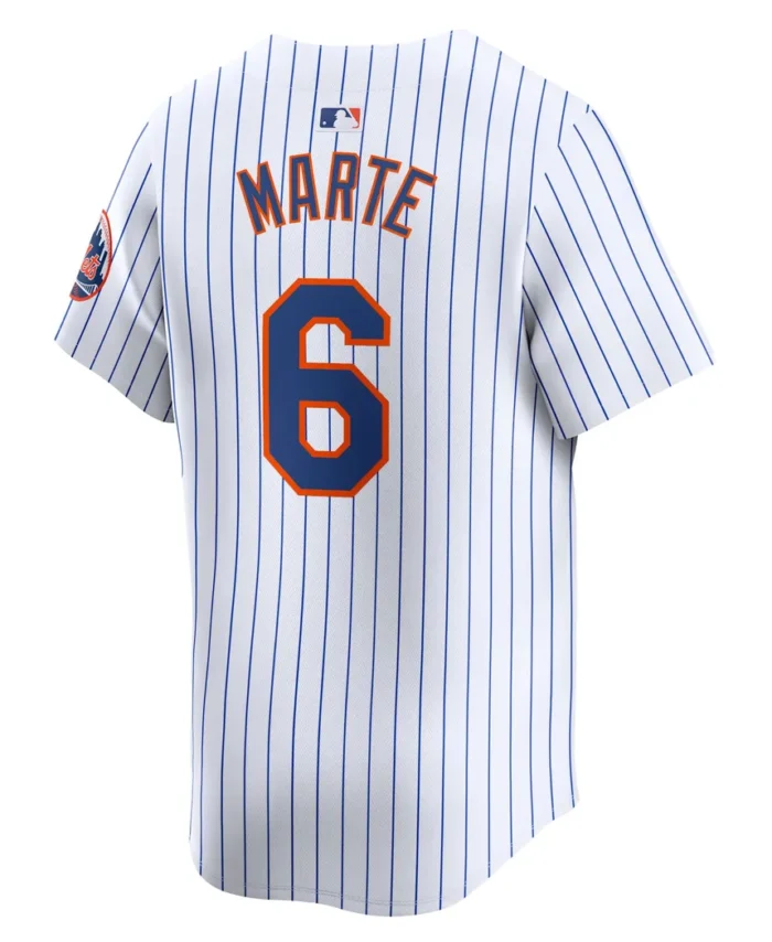 Starling Marte New York Mets Home Limited Player Jersey - White
