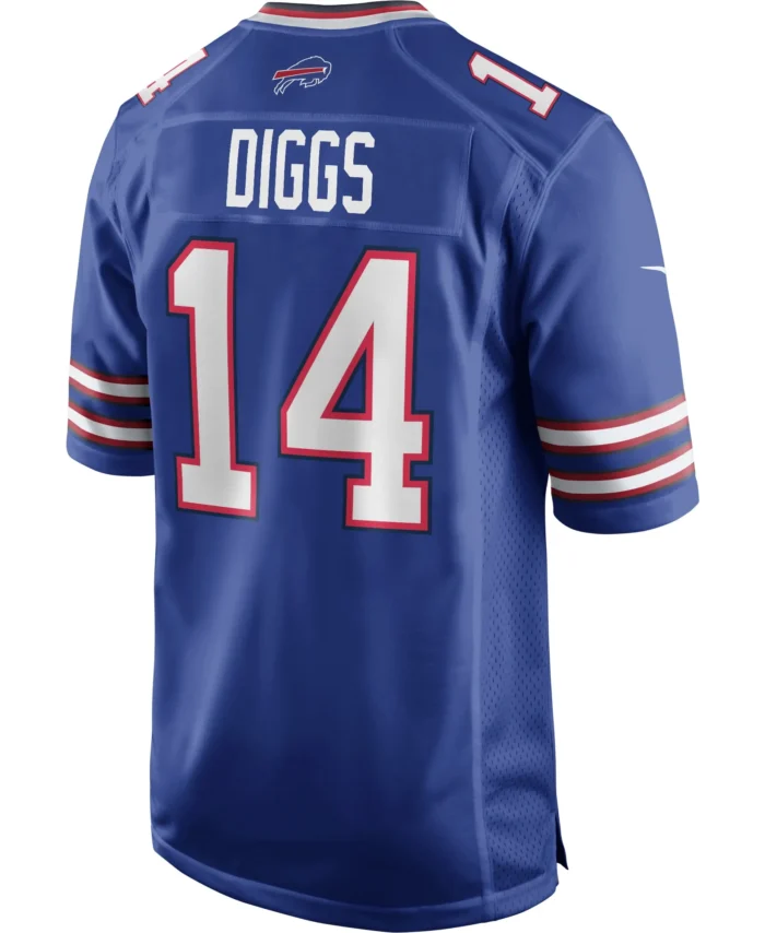 Stefon Diggs Buffalo Bills Game Player Jersey - Royal