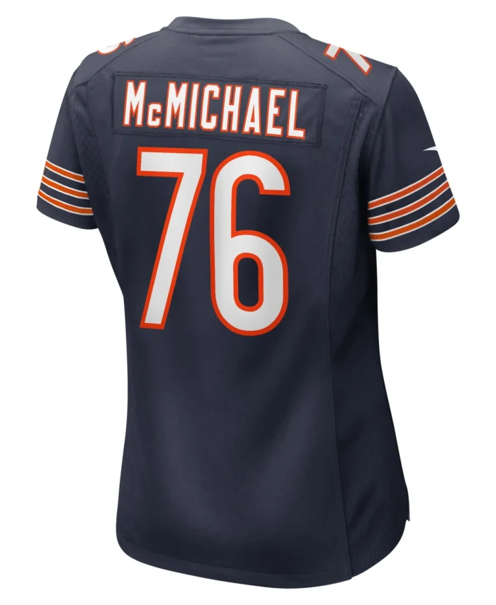 Steve McMichael Chicago Bears Women's  Retired Player Game Jersey -  Navy