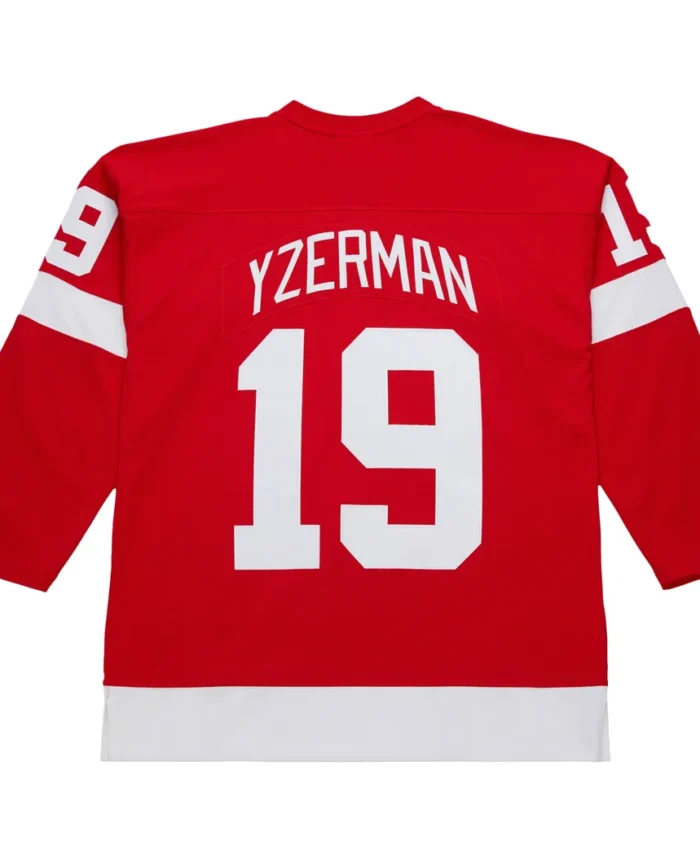 Steve Yzerman Detroit Red Wings 1996-97 Power Play Jersey - Scarlet