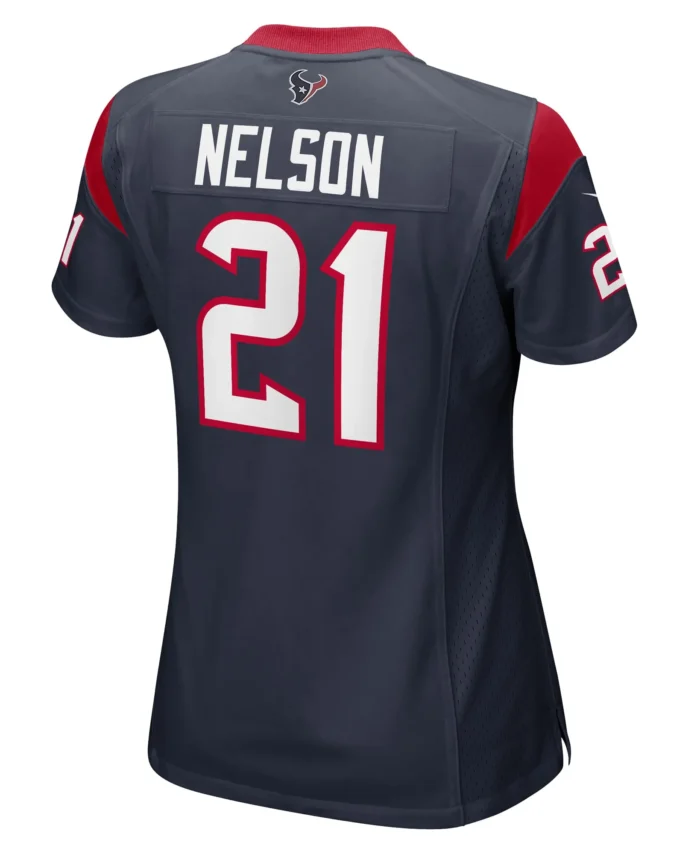 Steven Nelson Houston Texans Women's Game Player Jersey - Navy